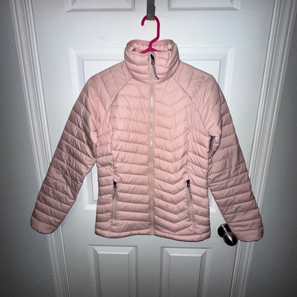 Like New Columbia Powder Lite Jacket Omni Heat Mineral Pink Women's XS